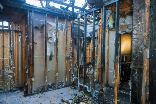 Professional Fire Damage Assessment technician working in Haddon Heights, NJ